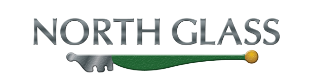 north glass windows and doors logo